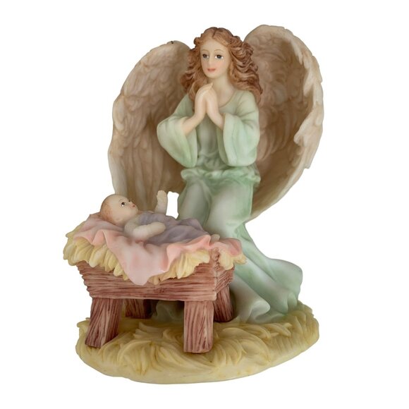 Lot of 3 Angels Seraphim Roman Francesca Monica Evangeline Figurine Decor 7116 - Picture 2 of 10